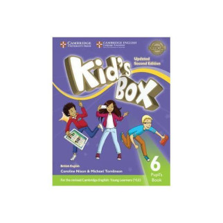 Книга Cambridge University Press Kid's Box Updated 2nd Edition Level 6 Pupil's Book British English 104 с (9781316627716) - Інтернет-магазин спільних покупок ToGether