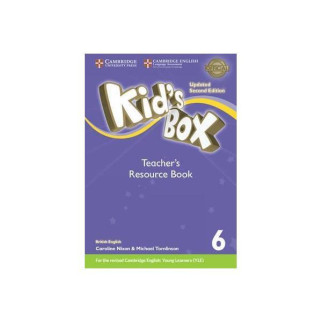Книга Cambridge University Press Kid's Box Updated 2nd Edition Level 6 teacher's Resource Book Online with Audio British English 144 с (9781316629482) - Інтернет-магазин спільних покупок ToGether