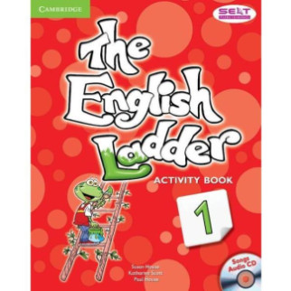 Книга Cambridge University Press The English Ladder 1 Activity Book with Songs Audio CD 80 с (9781107400634) - Інтернет-магазин спільних покупок ToGether