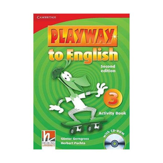 Книга Cambridge University Press Playway to English 3 Activity Book with CD-ROM 64 с (9780521131209) - Інтернет-магазин спільних покупок ToGether