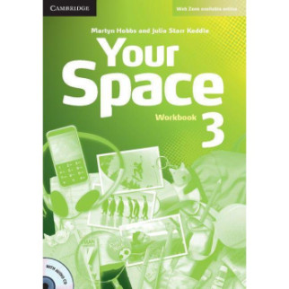 Робочий зошит Cambridge University Press Your Space 3 Work Book with Audio CD 96 с (9780521729345) - Інтернет-магазин спільних покупок ToGether