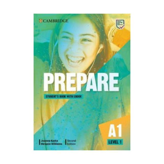 Книга Cambridge University Press Cambridge English Prepare! Second Edition 1 student's Book with eBook 160 с (9781009023009) - Інтернет-магазин спільних покупок ToGether