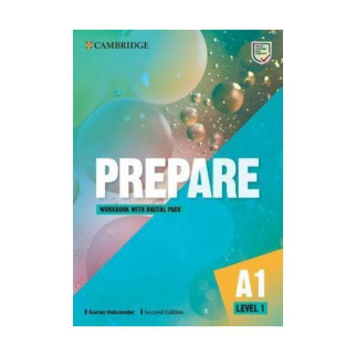 Книга Cambridge University Press Cambridge English Prepare! Second Edition 1 Workbook with Digital Pack 88 с (9781009023016) - Інтернет-магазин спільних покупок ToGether