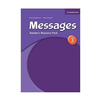 Книга Cambridge University Press Messages 3 teacher's Resource Pack 96 с (9780521614368) - Інтернет-магазин спільних покупок ToGether