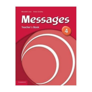 Книга Cambridge University Press Messages 4 teacher's Book 122 с (9780521614412) - Інтернет-магазин спільних покупок ToGether