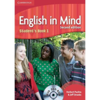 Книга Cambridge University Press English in Mind 2nd Edition 1 student's Book with DVD-ROM 128 с (9780521179072) - Інтернет-магазин спільних покупок ToGether
