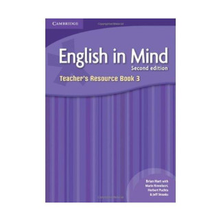 Книга Cambridge University Press English in Mind 2nd Edition 3 teacher's Resource Book 195 с (9780521133760) - Інтернет-магазин спільних покупок ToGether
