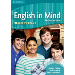 Книга Cambridge University Press English in Mind 2nd Edition 4 student's Book with DVD-ROM 128 с (9780521184465) - Інтернет-магазин спільних покупок ToGether