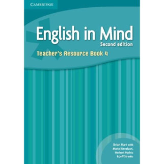 Книга Cambridge University Press English in Mind 2nd Edition 4 teacher's Resource Book 194 с (9780521184502) - Інтернет-магазин спільних покупок ToGether