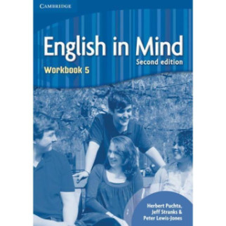 Книга Cambridge University Press English in Mind 2nd Edition 5 Workbook 96 с (9780521184571) - Інтернет-магазин спільних покупок ToGether