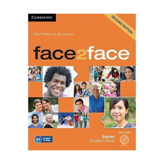 Книга Cambridge University Press Face2face 2nd Edition Starter SB + DVD-ROM 168 с (9781107654402) - Інтернет-магазин спільних покупок ToGether