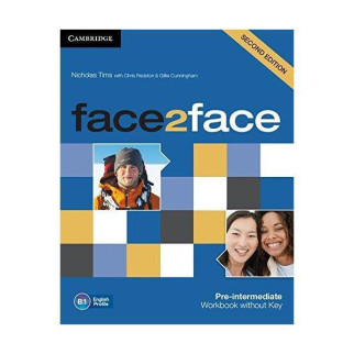 Книга Cambridge University Press Face2face 2nd Edition Pre-Intermediate WB - key 168 с (9781107603523) - Інтернет-магазин спільних покупок ToGether