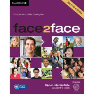 Книга Cambridge University Press Face2face 2nd Edition Upper-Intermediate SB + DVD-ROM 168 с (9781107422018) - Інтернет-магазин спільних покупок ToGether