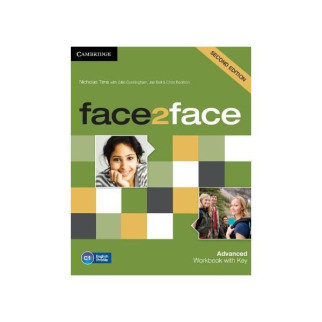 Книга Cambridge University Press Face2face 2nd Edition Advanced WB + key 96 с (9781107690585) - Інтернет-магазин спільних покупок ToGether