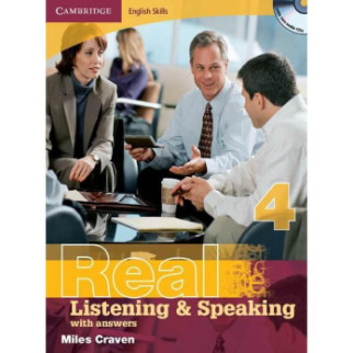 Книга Cambridge University Press Cambridge English Skills Real Listening and Speaking 4 with Answers and Audio CD 112 с (9780521705905) - Інтернет-магазин спільних покупок ToGether