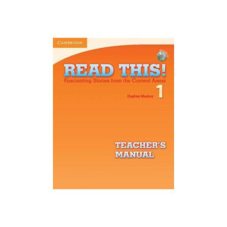 Книга Cambridge University Press Read This! 1 teacher's Manual with Audio CD 56 с (9780521747882) - Інтернет-магазин спільних покупок ToGether