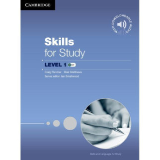 Книга Cambridge University Press Skills for Study 1 student's Book with Downloadable Audio 192 с (9781107635449) - Інтернет-магазин спільних покупок ToGether