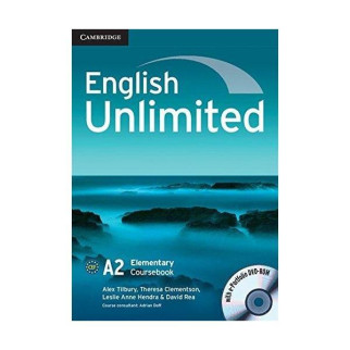 Книга Cambridge University Press English Unlimited Elementary Coursebook with e-Portfolio DVD-ROM 160 с (9780521697729) - Інтернет-магазин спільних покупок ToGether
