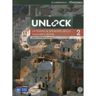Книга Cambridge University Press Unlock 2 Listening and Speaking Skills teacher's Book with DVD 144 с (9781107642805) - Інтернет-магазин спільних покупок ToGether