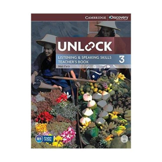 Книга Cambridge University Press Unlock 3 Listening and Speaking Skills teacher's Book with DVD 128 с (9781107681545) - Інтернет-магазин спільних покупок ToGether