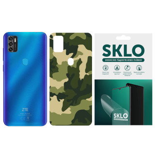 Захисна плівка SKLO Back (тил) Camo для ZTE Blade 20 Smart - Інтернет-магазин спільних покупок ToGether