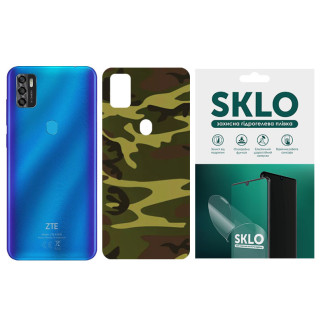 Захисна плівка SKLO Back (тил) Camo для ZTE Blade 20 Smart - Інтернет-магазин спільних покупок ToGether