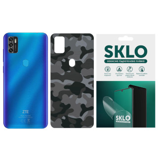 Захисна плівка SKLO Back (тил) Camo для ZTE Blade 20 Smart - Інтернет-магазин спільних покупок ToGether