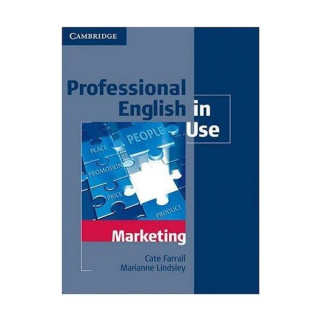 Книга Cambridge University Press Professional English in Use Marketing with key 144 с (9780521702690) - Інтернет-магазин спільних покупок ToGether