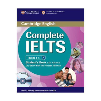 Книга Cambridge University Press Complete IELTS Bands 4-5 student's Book with answers and CD-ROM 200 с (9780521179560) - Інтернет-магазин спільних покупок ToGether