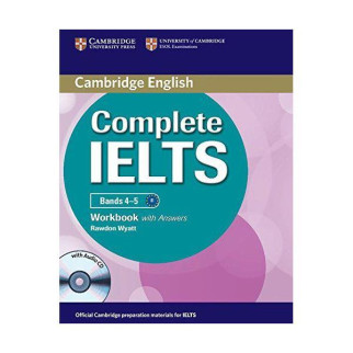 Книга Cambridge University Press Complete IELTS Bands 4-5 Workbook with answers and Audio CD 84 с (9781107602458) - Інтернет-магазин спільних покупок ToGether