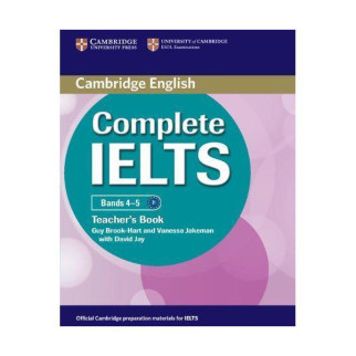Книга Cambridge University Press Complete IELTS Bands 4-5 teacher's Book 130 с (9780521185158) - Інтернет-магазин спільних покупок ToGether