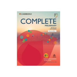 Книга Cambridge University Press Complete Preliminary Second Edition Workbook with Answers and Audio Download 78 с (9781108525794) - Інтернет-магазин спільних покупок ToGether