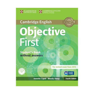 Книга Cambridge University Press Objective First Fourth Edition student's Book without answers with CD-ROM 176 с (9781107628342) - Інтернет-магазин спільних покупок ToGether