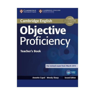 Книга Cambridge University Press Objective Proficiency Second Edition teacher's Book 158 с (9781107670563) - Інтернет-магазин спільних покупок ToGether