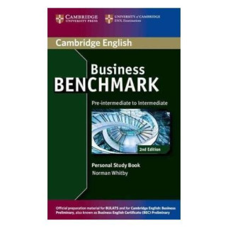 Книга Cambridge University Press Business Benchmark Pre-Intermediate/Intermediate BULATS and Business Preliminary Personal Study Book 80 с (9781107628489) - Інтернет-магазин спільних покупок ToGether