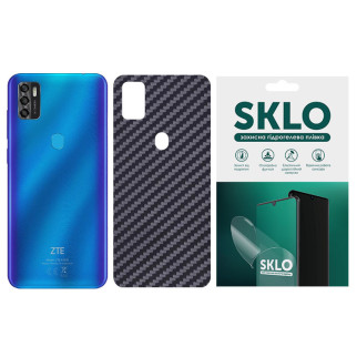 Захисна плівка SKLO Back (тил) Carbon для ZTE Blade 20 Smart - Інтернет-магазин спільних покупок ToGether