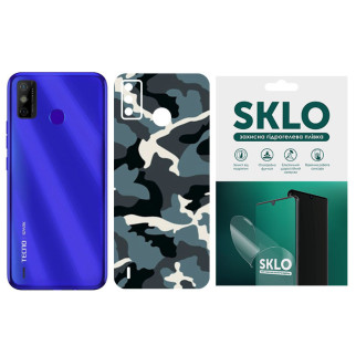 Захисна плівка SKLO Back (тил) Camo для TECNO Camon 16 SE - Інтернет-магазин спільних покупок ToGether