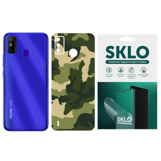 Захисна плівка SKLO Back (тил) Camo для TECNO Camon 16 SE - Інтернет-магазин спільних покупок ToGether