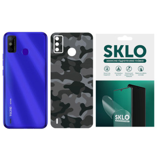 Захисна плівка SKLO Back (тил) Camo для TECNO Camon 17P - Інтернет-магазин спільних покупок ToGether