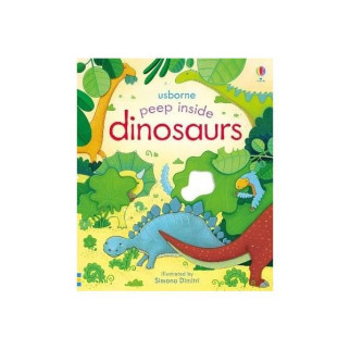 Книга Usborne Peep inside Dinosaurs 14 с (9781409582038) - Інтернет-магазин спільних покупок ToGether