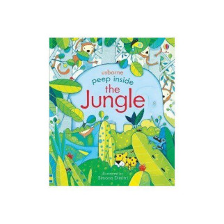 Книга Usborne Peep inside the Jungle 14 с (9781409599159) - Інтернет-магазин спільних покупок ToGether