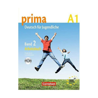 Книга Cornelsen Prima Deutsch für Jugendliche 2 Arbeitsbuch mit Audio-CD 80 с (9783060200689) - Інтернет-магазин спільних покупок ToGether