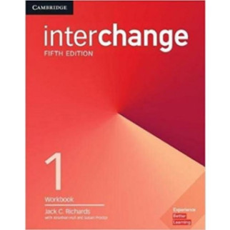 Книга Cambridge University Press Interchange 1 Workbook 100 с (9781316622476) - Інтернет-магазин спільних покупок ToGether