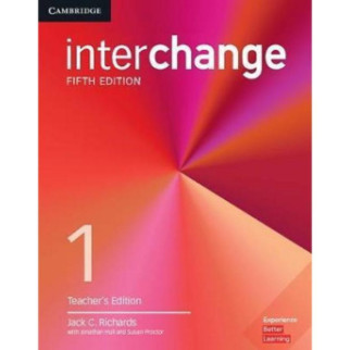 Книга Cambridge University Press Interchange 1 teacher's Edition with Complete Assessment Program 352 с (9781316622681) - Інтернет-магазин спільних покупок ToGether