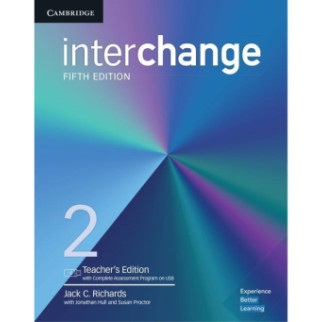 Книга Cambridge University Press Interchange 2 teacher's Edition with Complete Assessment Program 368 с (9781316622728) - Інтернет-магазин спільних покупок ToGether