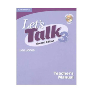Книга Cambridge University Press Let's Talk 3 teacher's Manual with Audio CD 250 с (9780521692885) - Інтернет-магазин спільних покупок ToGether