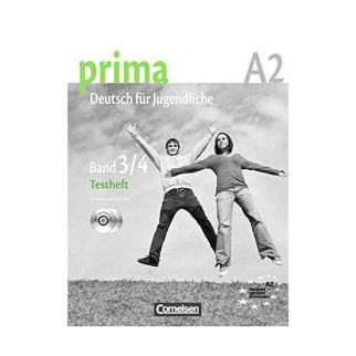 Книга Cornelsen Prima Deutsch für Jugendliche 3-4 Testheft mit Audio-CD 84 с (9783060202041) - Інтернет-магазин спільних покупок ToGether