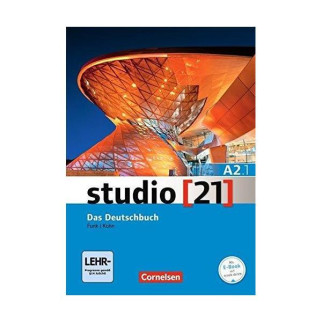 Книга Cornelsen Studio 21 A2. 1 Deutschbuch mit DVD-ROM 156 с (9783065205870) - Інтернет-магазин спільних покупок ToGether