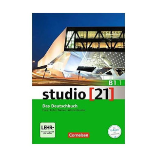 Книга Cornelsen Studio 21 B1. 1 Deutschbuch mit DVD-ROM 148 с (9783065206068) - Інтернет-магазин спільних покупок ToGether