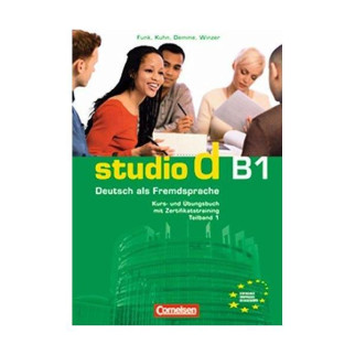Книга Cornelsen Studio d B1 Teilband 1 Kurs - und Ubungsbuch mit Lerner CD 148 с (9783060204663) - Інтернет-магазин спільних покупок ToGether